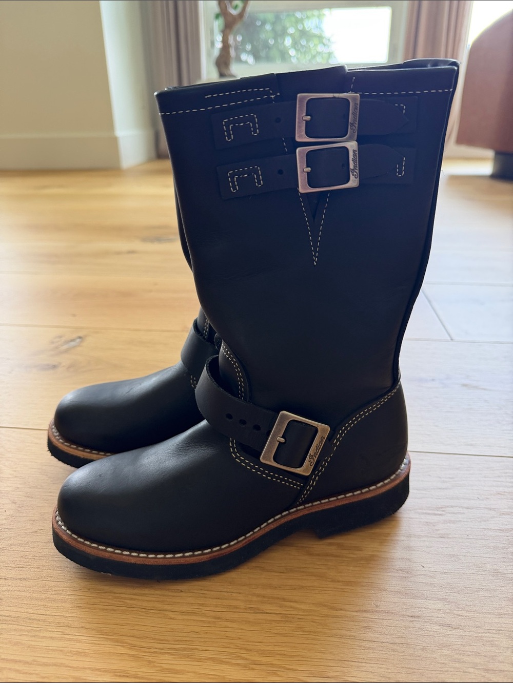 Indian Motorcycle & Red Wing Women's Leather Boots